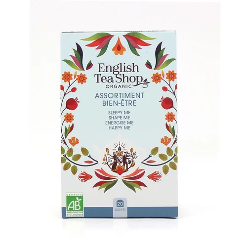 Équipement au jardin：Thés et infusions bio bien-être English Tea Shop - 20 sachets