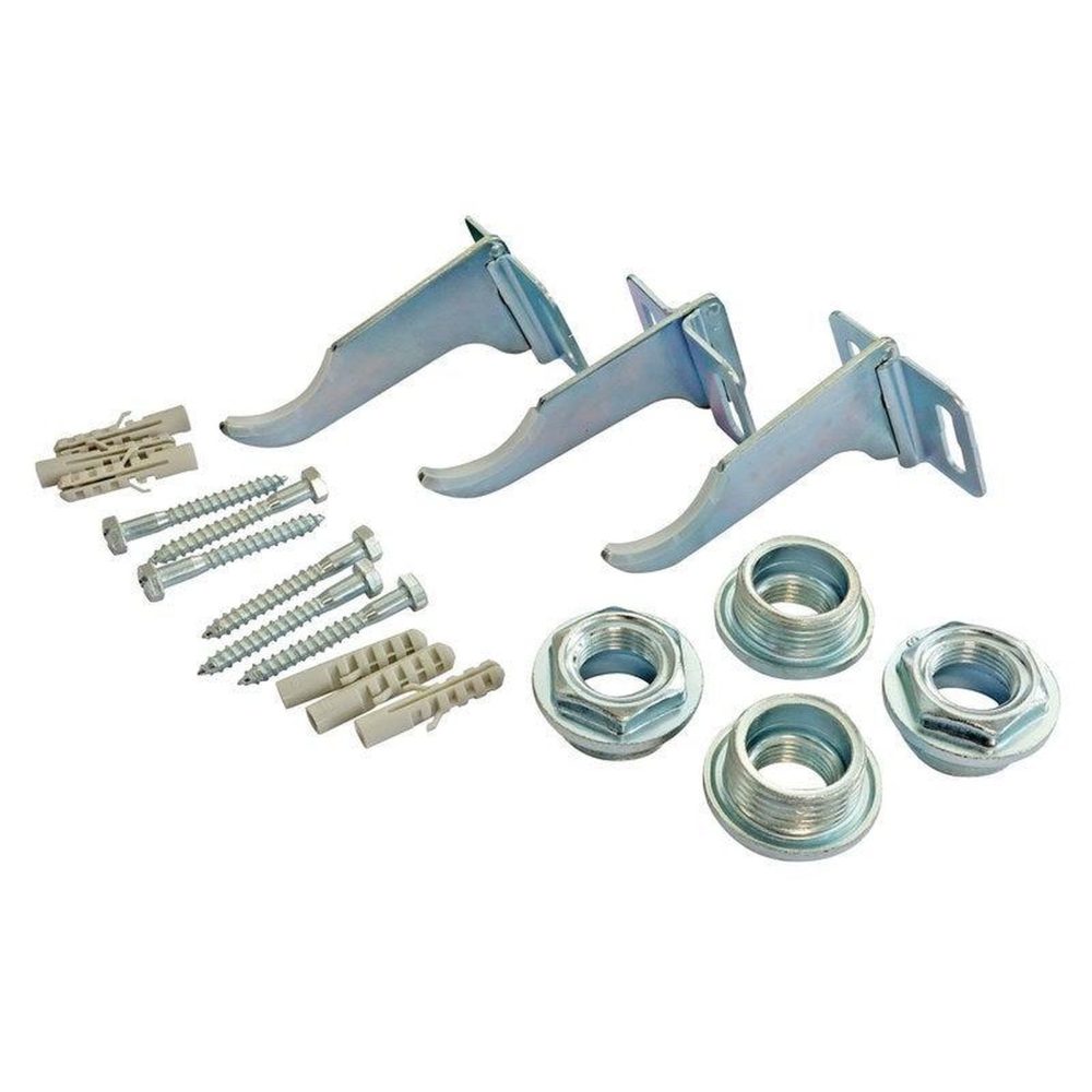 CENTRALE BRICO Kit fixation radiateur aluminium avec réduction 26/34 – Solutions extérieures