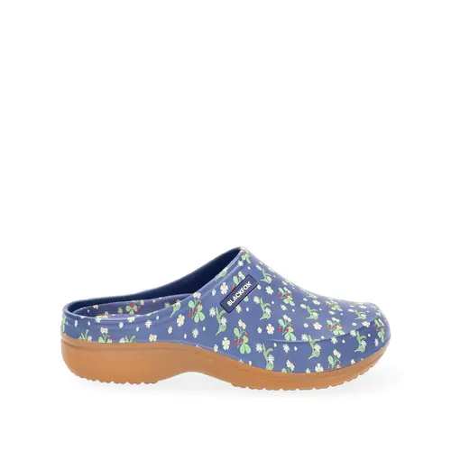 Pour transformer votre jardin:Sabot Mona coloris bleu en caoutchouc synthétique EVA Blackfox - pointure 39