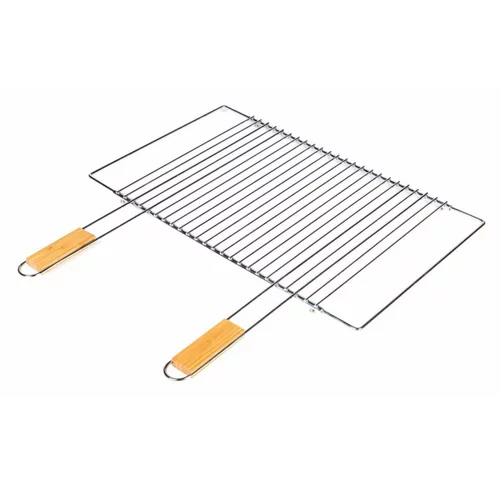 Bien pensé pour le jardin：Grille coulissante en acier chromé - 51 x 37 cm