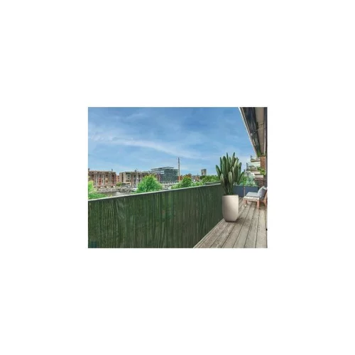 Au service de vos extérieurs：Canisse synthétique vert foncé Nortène Fency Wick - L 3 m x H 150 cm