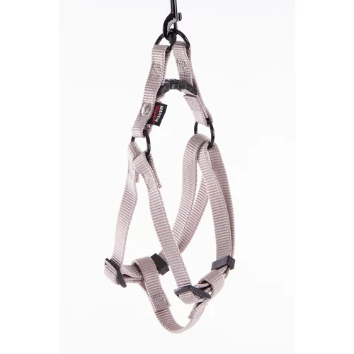 Espace vert utile：Harnais baudrier réglable gris pour chien - 1,6x35/50 cm