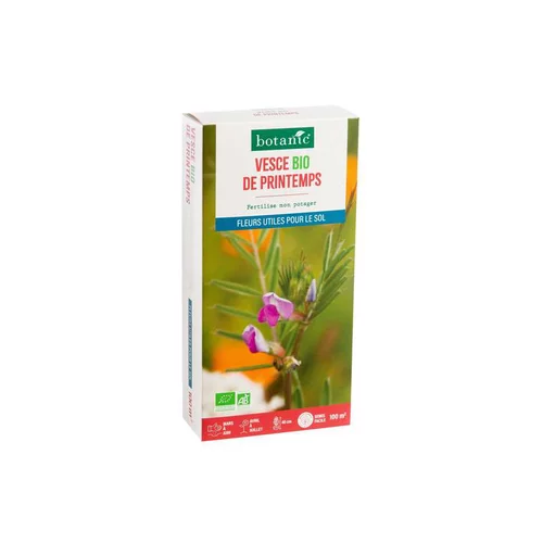 Pour mieux équiper vos extérieurs:Graines de Vesce de printemps bio botanic® - graines à semer (100 m²)
