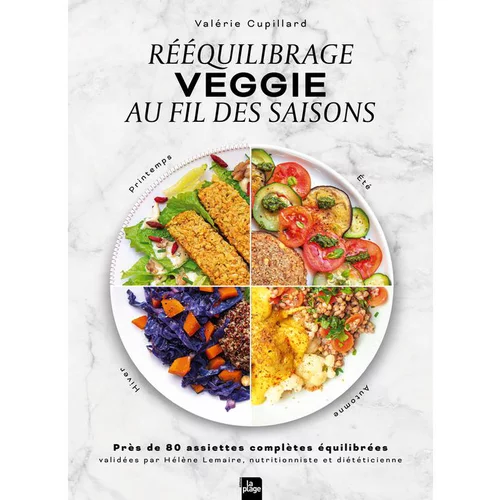 Une idée pour vos extérieurs：Le livre " Assiettes veggies en équilibre " aux Éditions La Plage