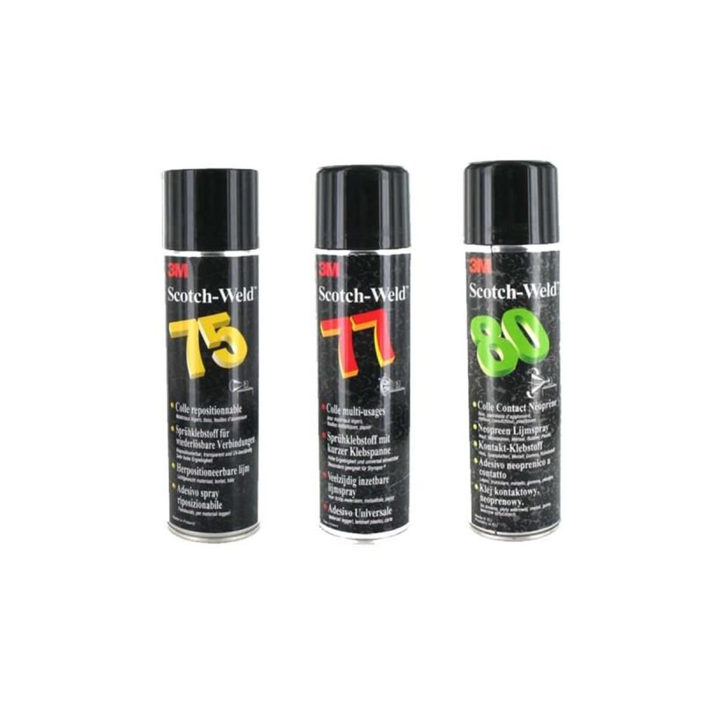 3M Pack 3 colles en aérosol 3m scotch weld | 3M