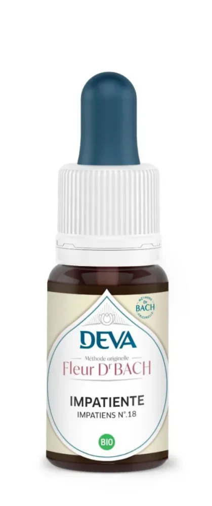 Nature extérieur：Complément alimentaire fleur de Bach impatiente bio Deva - 15 ml