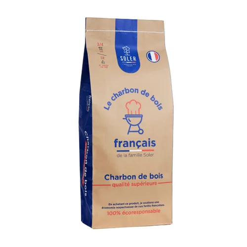 Sélection nature:Charbon de bois pour barbecue - 20 L
