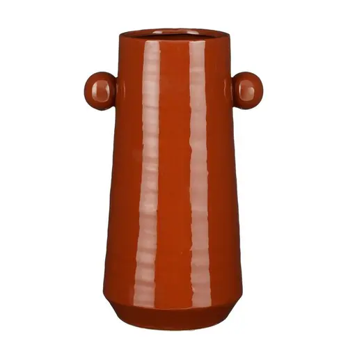Pour vos projets extérieurs:Vase marron Melle - 18,5 x 14,5 x 29 cm