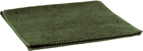 Les indispensables du jardin:Serviette invité en coton coloris romarin Vivaraise Bora - 50 x 30 cm