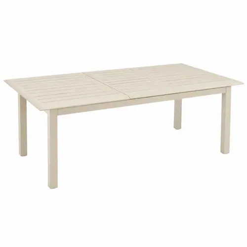 Pour le jardin:Table en aluminium Caméline II - 180/240 x 98 cm