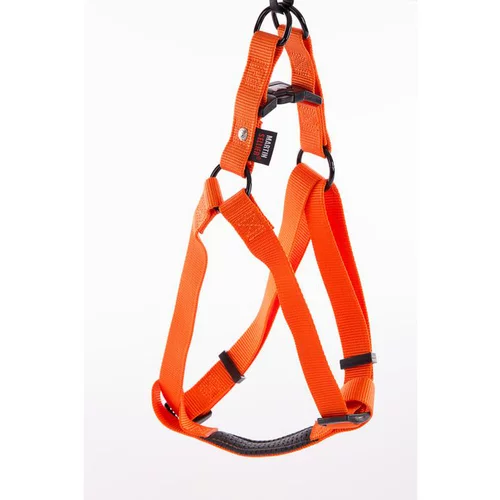 Maison et extérieur:Harnais réglable baudrier orange 20-50/70 cm
