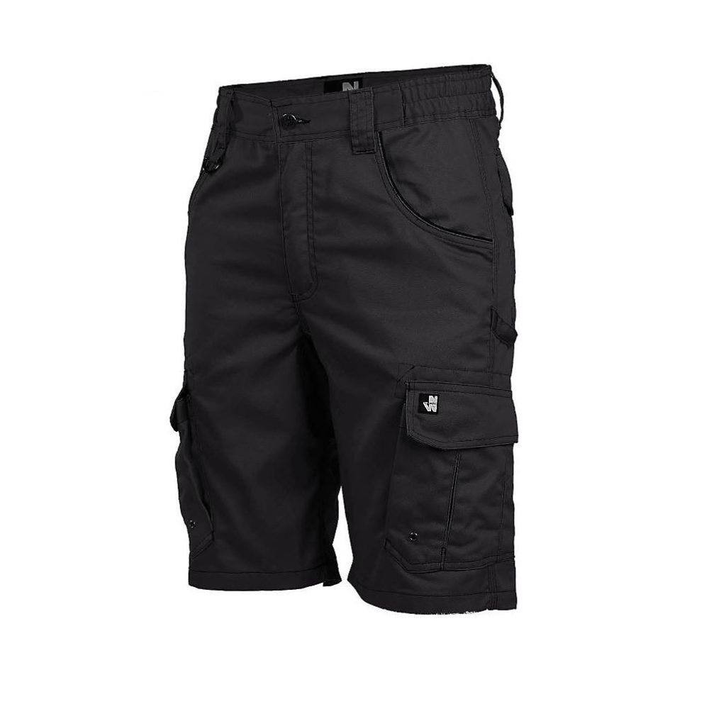 Bermuda de Travail Jacquot | Taille 46 – Noir – Résistant et Confortable – D – Work