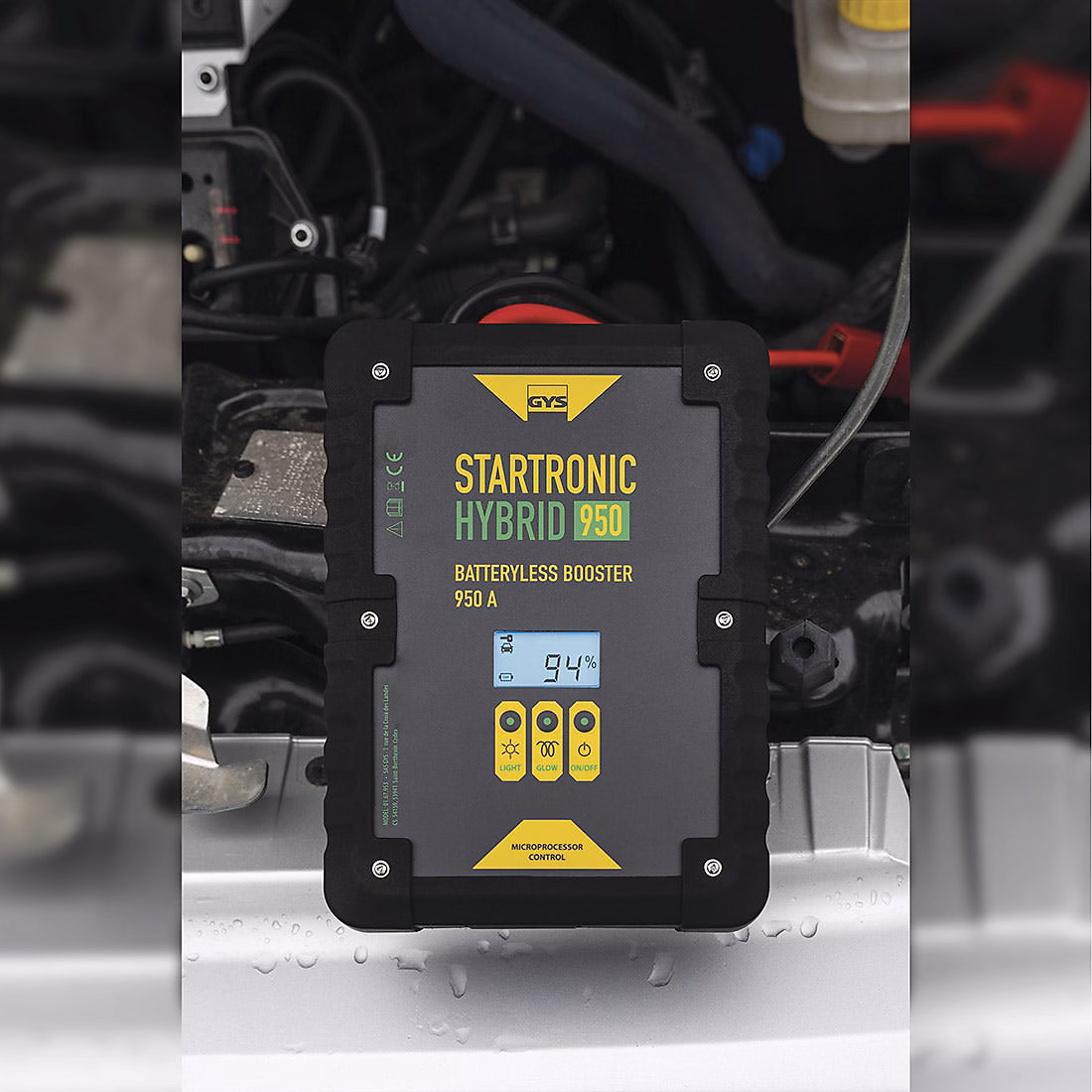 Booster démarreur STARTRONIC HYBRID 950 12 V – 950 A, supercondensateurs + batterie lithium