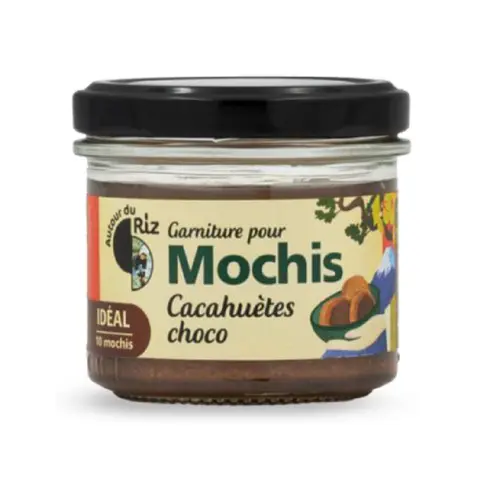 Extérieur pratique:Garniture pour mochis cacahuètes choco Autour du riz - 100 g