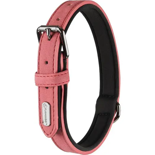Style jardin:Collier chien Delu rose 52/62 x 3 cm