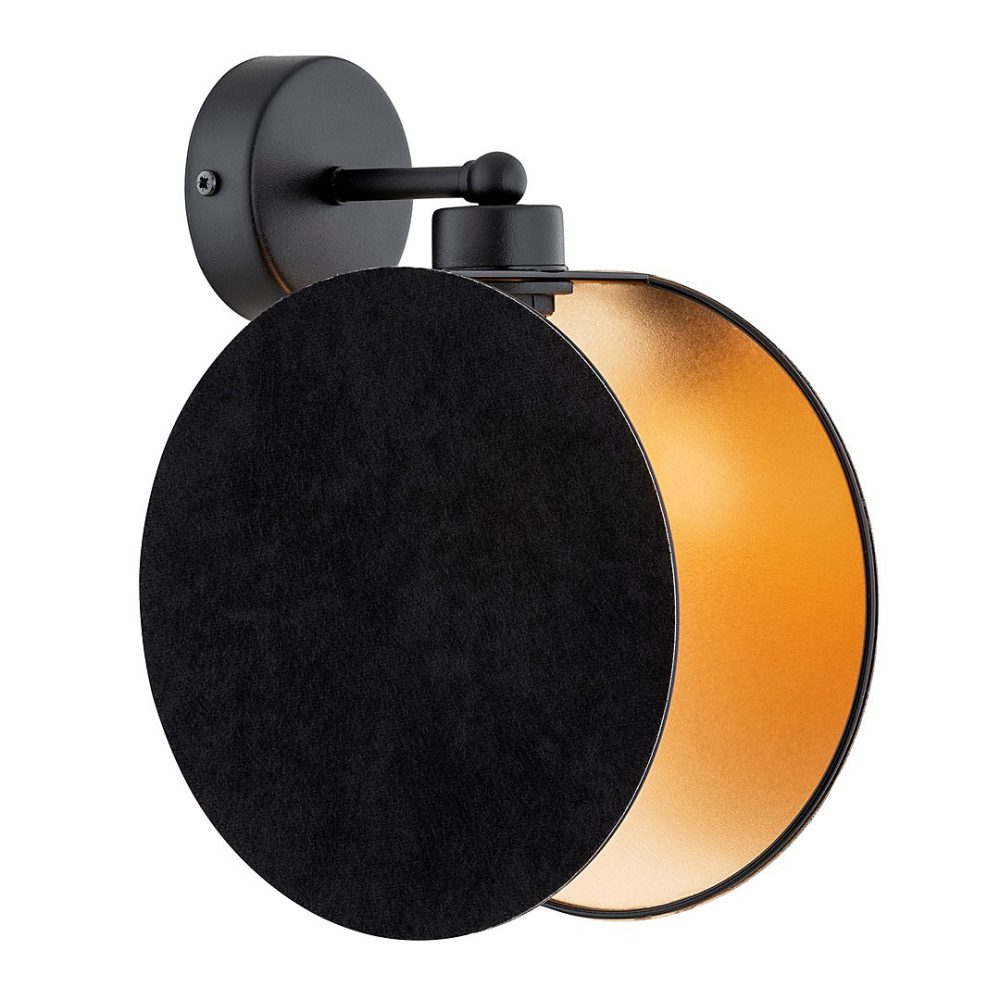 Applique murale MOTIF K1 BLACK/GOLD – Emibig Lighting, Fabriqué en EU