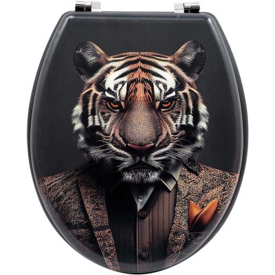 Abattant WC original en PVC Animal Toilet (Tigre)