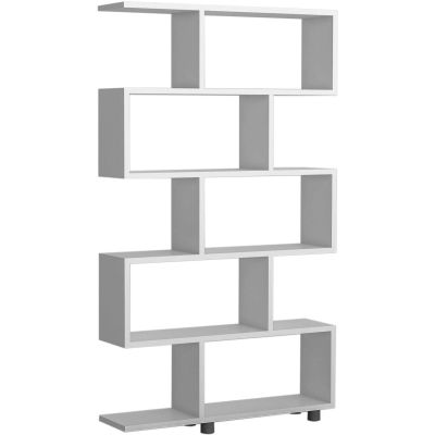 Etagère en aggloméré Elif (Blanc)