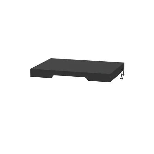Espace vert malin:Couvercle protection noir plancha Le Marquier - L 38 x P 53 x H 5 cm