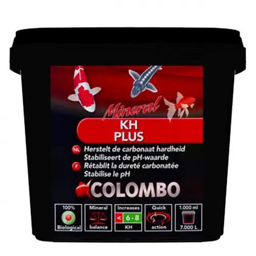 Solution utile:Stabilisateur paramètres bassin KH+ sans colorant COLOMBO BASSIN - 1L