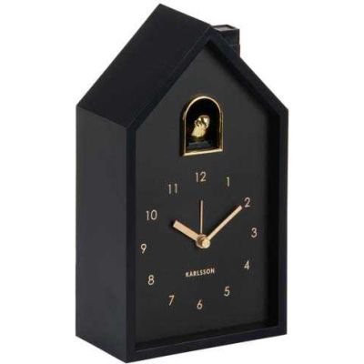 Réveil matin en plastique Cuckoo Oro (Noir)