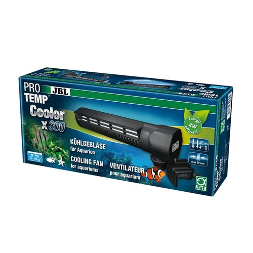 Une solution pratique pour le jardin：Refroidisseur pour aquarium d’eau douce et d’eau de mer coloris noir JBL ProTemp Cooler x300 (Gen 2)