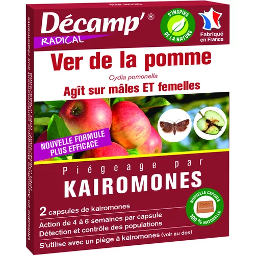 Jardin à aménager：Kairomones contre le ver de la pomme