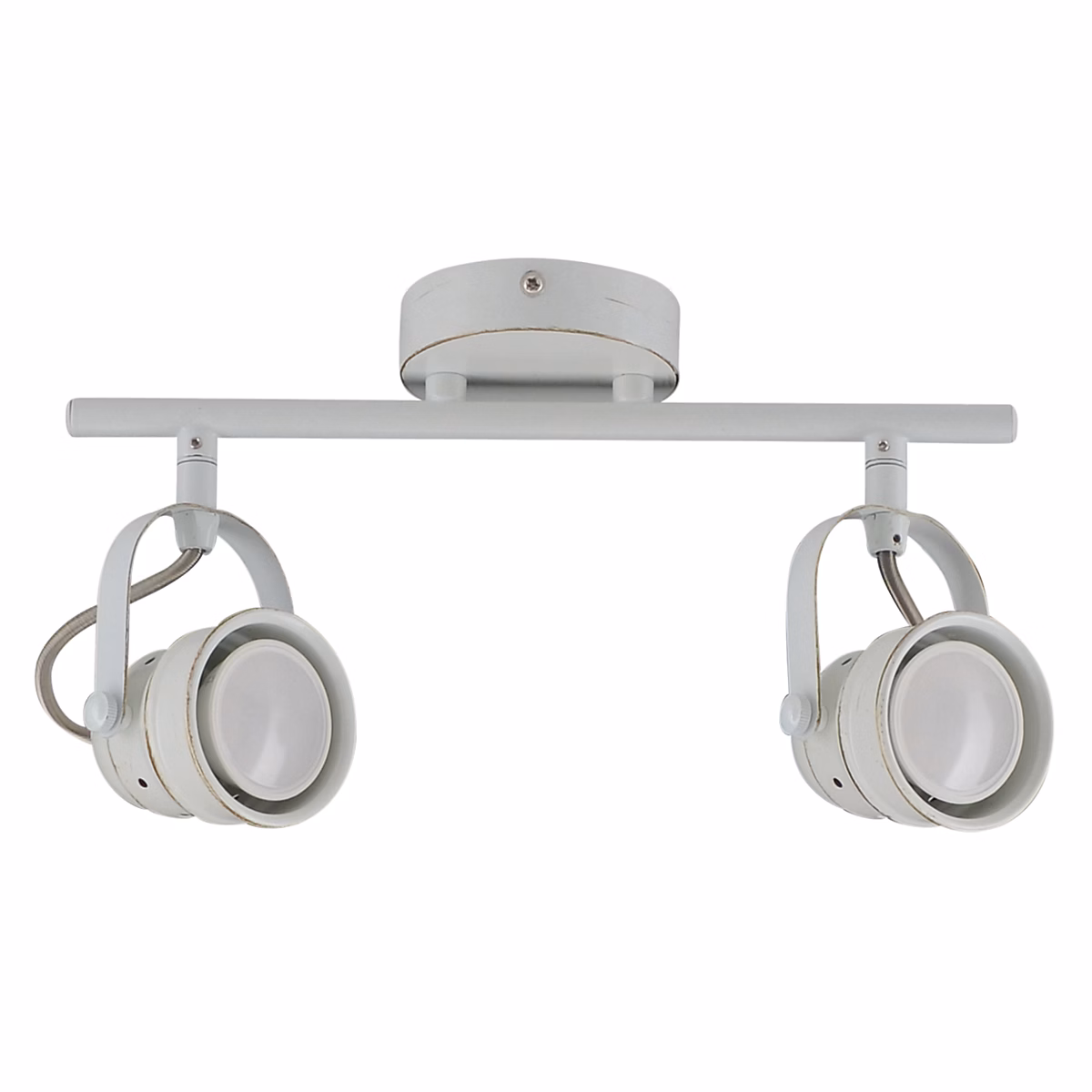 2 spots LED pour plafond 'SHABSPO' 2x GU10 – max. 20W par culot, 30 cm de long