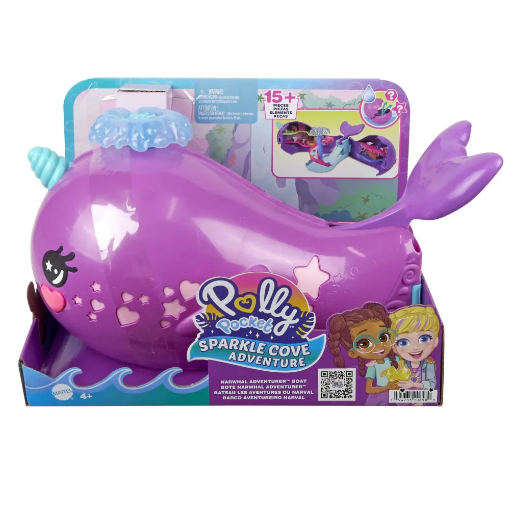 MATTEL Bateau Les aventures du Narval Polly Pocket