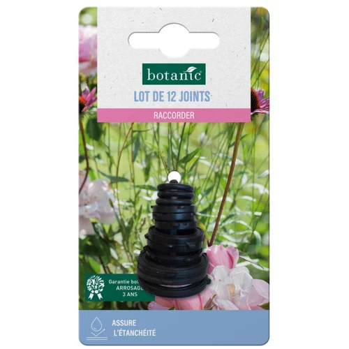 Extérieur moderne:Lot de 12 joints botanic® - Joints Ø 15x21 Ø 20x 27 Ø 26x34 et 3 joints toriques
