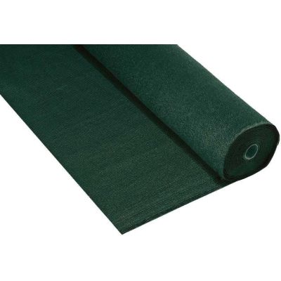 Toile brise-vue haute densité verte (2 x 25 m)
