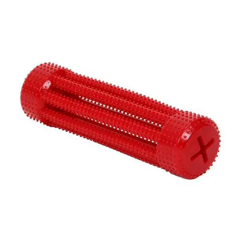 Pour compléter votre jardin:Jouet Denties toy pour chien rouge