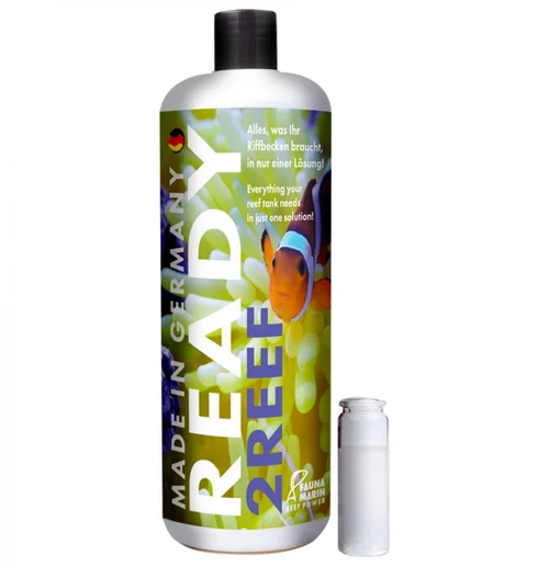 Confort dehors：Complément alimentaire Ready2Reef pour aquarium, sans colorant - FAUNA MARIN - 1L