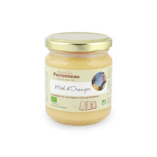 Extérieur moderne:Miel bio oranger Apidis - 250 g
