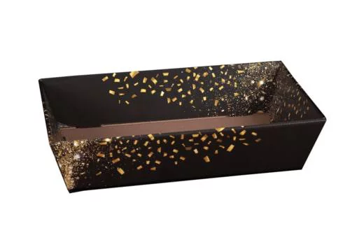 Pour votre espace extérieur:Corbeille panier gourmand Petra noire - 28 x 37 cm