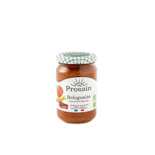 Pour un extérieur bien équipé：Sauce bolognaise bio - 300 gr
