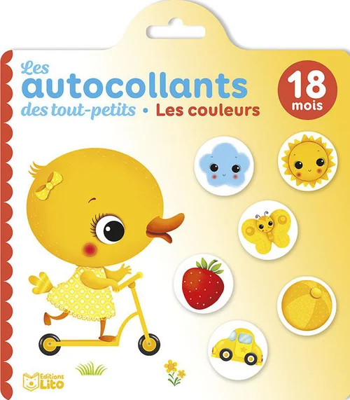 Déco extérieur：Livre d’autocollants "Le jardin" aux Éditions Lito collection Les autocollants des tout petits 18 mois