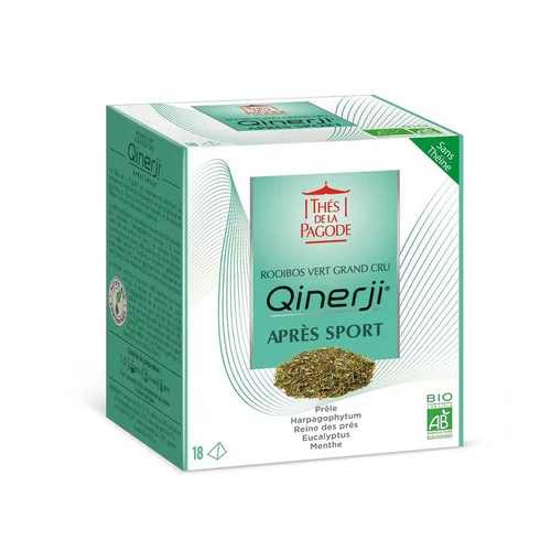Jardin et plaisir:Thé Qinerji Après Sport boîte carton 18 sachets