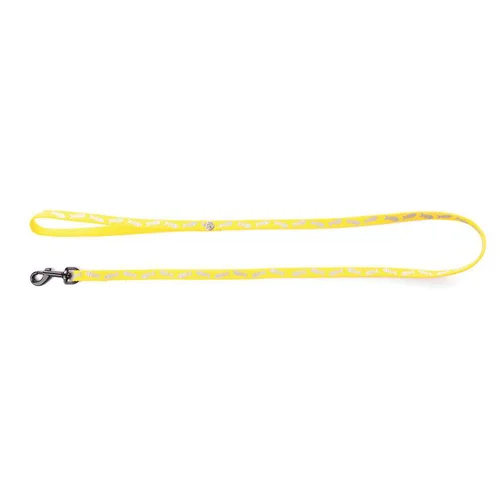 Parfait au jardin:Laisse jaune pour chat Martin Sellier fluo fish - 10-100 cm