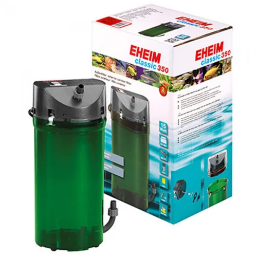 Jardin & confort：Filtre aquarium capacité jusqu'à 350L avec robinets - EHEIM Classic 350