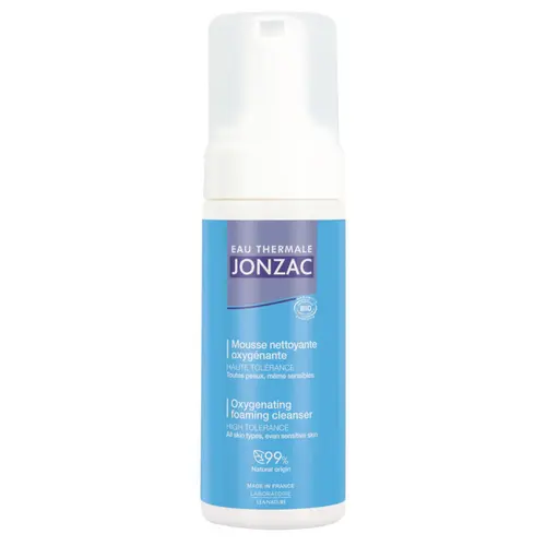 Loisirs extérieur:Mousse nettoyante oxygénante bio en flacon pompe Eau Thermale Jonzac – 150 ml