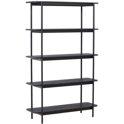 Etagère 120 x 40 x 190 cm Heim (Noir)