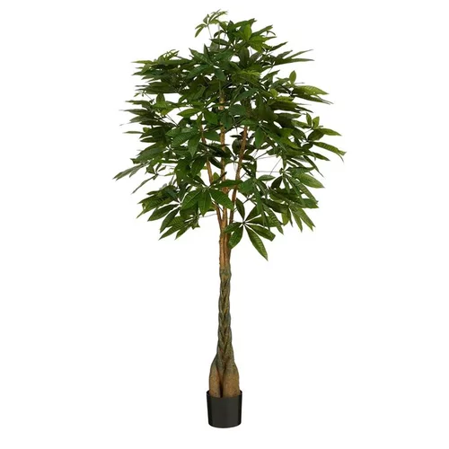 Nature extérieur:Pachira artificiel en pot Mica Décorations - Ø 65 cm x 150 cm