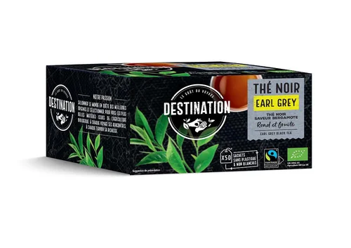 Un atout pour le jardin:Thé noir earl grey bio Destination - 100 g