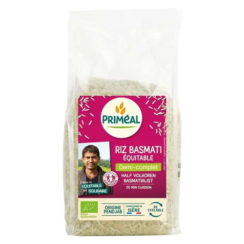 Solution jardin：Riz basmati 1/2complet 500 g PRIMEAL