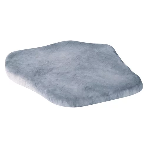 Pour profiter du jardin:Pas japonais en béton gris bleu Hairie Grandon Castel - 42 x 32 cm