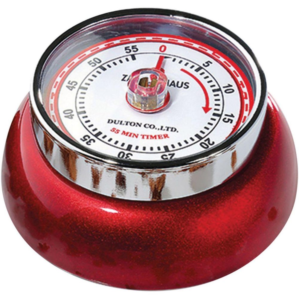 ZASSENHAUS Minuteur aimanté rouge – Solutions extérieures