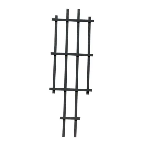 Jardin en extérieur：Tuteur mini-grimpant anthracite Jany Treillage - 0,4 x H 1,2 m