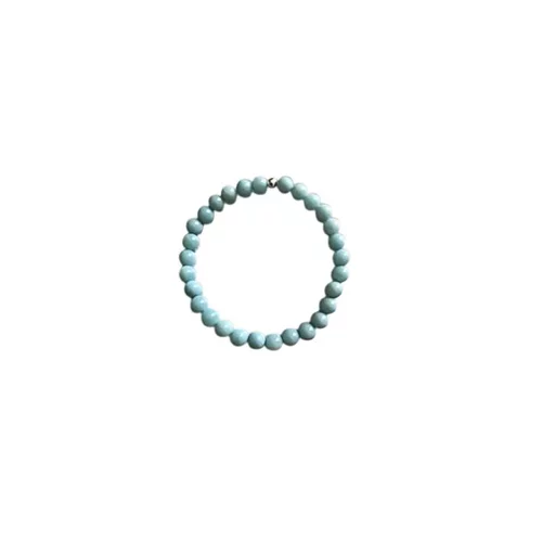 Jardin moderne：Bracelet amazonite unie 8mm