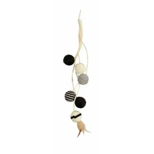 Solution extérieure:Griffoir pour chat coloris noir Bobby Bille - 55 x 8 cm